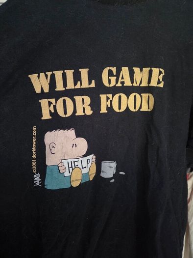 2021 Dark Tower will game for food t shirt