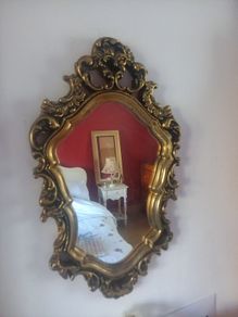 mirror 25.5 inch by 15 inch widest part