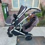 Babylo Duo x2 (double buggy) with MaxiCosi CabrioFix Isofix Base Image 3