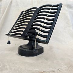 Vintage Cast Iron Adjustable Book Stand / Cookbook Holder