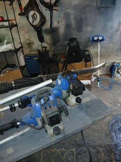 HBM machines leafblower and 2 multifunction strimm