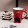 4in1 Unique Ceramic Mug Set - ideal for melting or heating -nice gift Image 3