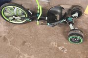Huffy Green Machine 20" Drift Trike / Go Kart (Needs Minor Repairs)
