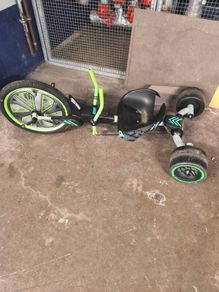 Huffy Green Machine 20" Drift Trike / Go Kart (Needs Minor Repairs)