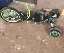 Huffy Green Machine 20" Drift Trike / Go Kart (Needs Minor Repairs)