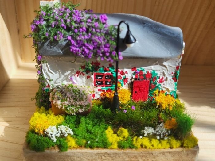 Handcrafted tiny wooden cottage!!