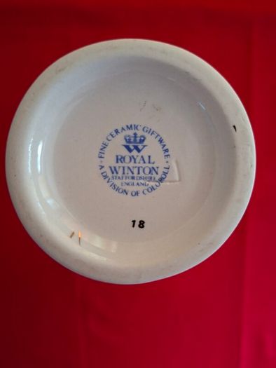 Vintage Staffordshire Vase (18cm)
