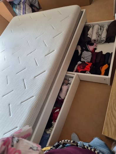 JYSK King Size Bed & Mattress Like New
