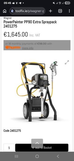 Second Hand Wagner PP90 Spray painter