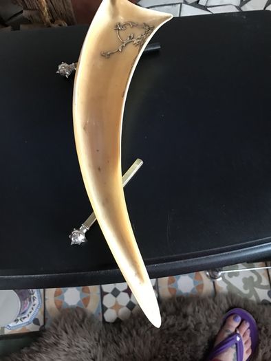 Horn trinket tray