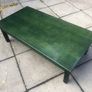 Green Wooden Table Image 2
