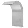 Pool Fountain Stainless Steel 45x30x65 cm Silver Image 2