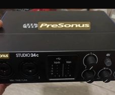 Home audio studio setup