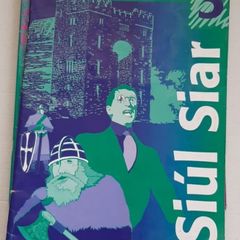 old Gaeilge history school book