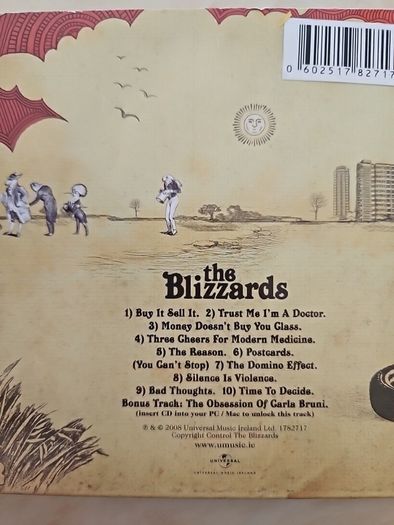 The Blizzards CD - Domino Effect