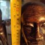 African male and female - wooden sculptures - wood carving - Africa - Ghana - second half of the 20th century Image 5