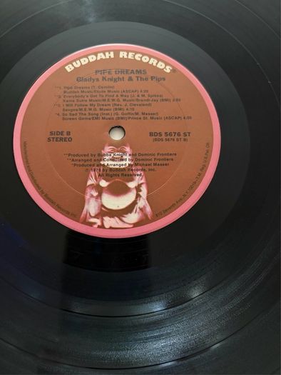 Gladys Knight & The Pips Pipe Dreams 1976 LP