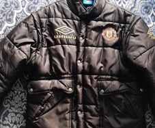 Vintage 1990's Manchester United Umbro/Sharp Padded Jacket