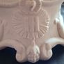 Rare Antique Biscuit Porcelain Statue of Saint Joseph, It dates from the 19th or early 20th century,  by French manufacturer Mauger & Fils Ideal for Home or Stage Movie Props Image 9