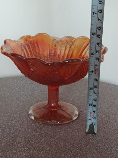 Vintage Carnival glass . Price from 25 euro.