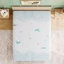Double Mattress, 20CM Ocean-Inspired Double Memory Foam Mattress with Cooling Gel Foam and Breathable Mesh - Medium Firm, 135x190x20cm Image 4