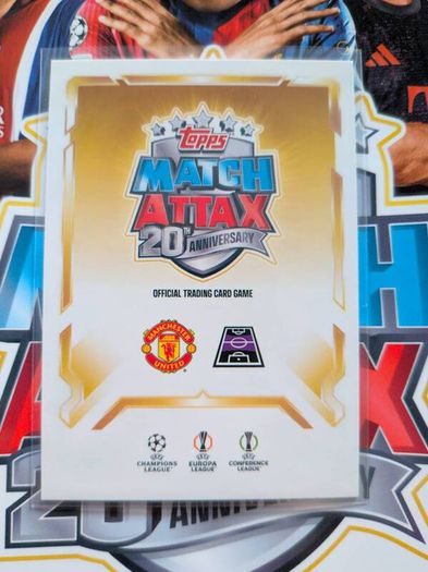 Bruno Fernandes Leader Hyper-Rare Topps Match Attax 20th Anniversary 2026/27