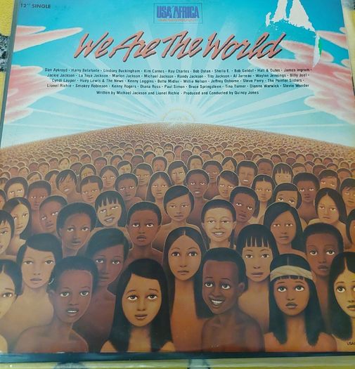 USA for Africa - We are the World - 12" vinyl single - 1985
