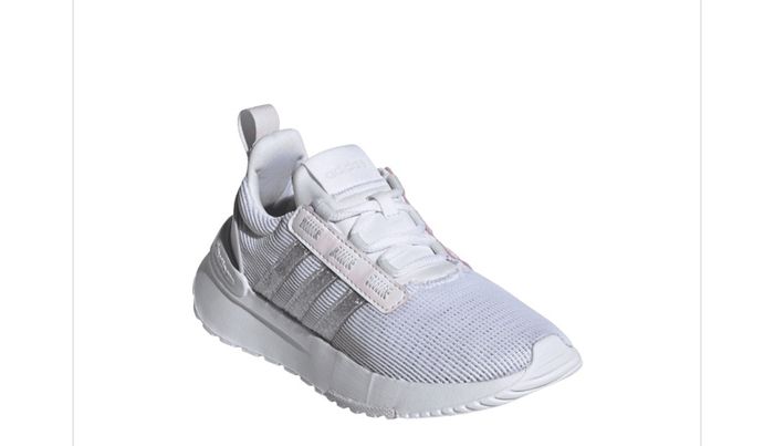 Brand New Adidas Girls Racer TR21 Trainers - Size - U.K.12K - RRP - 39.99 - Open To Offers!!