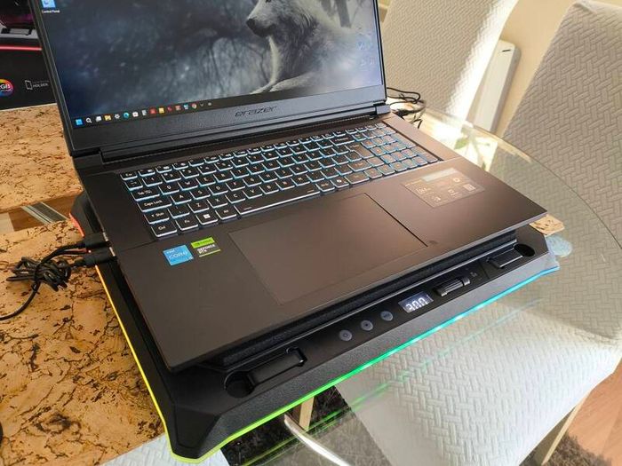 Gaming Laptop Clevo Erazer i5 12450H 8/12 RTX4050 6GB 75W 16GB DDR4 3200Mhz 512GB Nvme Pcie 4.0 17.3" FHD 144hz Ips 300nits Win11 RGB Cooler Mouse
