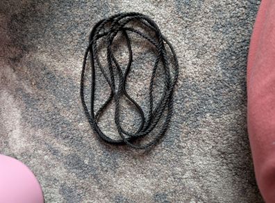 Black braided hair headband