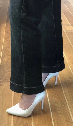 new look ivory heels