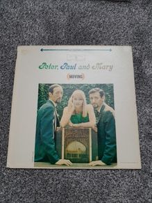 Peter, Paul and Mary. Moving. Original 1963 Canadian pressing. Album LP Record Vinyl. 60's Folk.