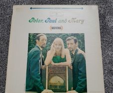 Peter, Paul and Mary. Moving. Original 1963 Canadian pressing. Album LP Record Vinyl. 60's Folk.