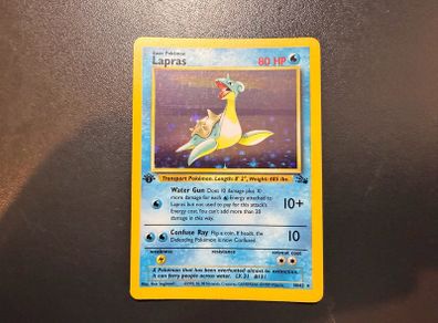First Edition Fossil Lapras for sale