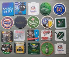 Vintage Irish Pub Beer Mats/Coasters from the 1990s & 2000s