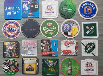 Vintage Irish Pub Beer Mats/Coasters from the 1990s & 2000s