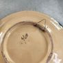 Mexican Decor Fish Motif Plate Cobalt Blue Orange Ceramic Pottery Image 5