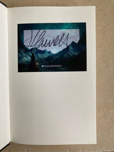 Even The Darkest Stars Signed Book
