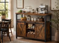 main image for ad Kitchen Sideboard Cabinet with Sliding Barn Doors