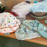 Baby weaning spoons, freezer trays, bibs, cup Image 4