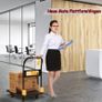 Free Delivery Tool Platform Trolley Heavy Duty 200KG One Hand Folding Truck Cart with Mute Wheels Image 4