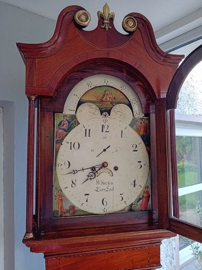 Georgian Grandfather Clock For Sale in Cahir, Tipperary from artdeco99