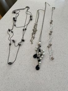 4 long Necklaces