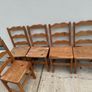 5 Wooden Chairs Image 2