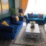 Navy rug - 220cm x 160cm Image 2