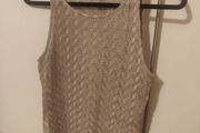 New Look Gold Sleeveless Top