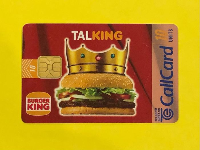 Callcard 1170 Burger King