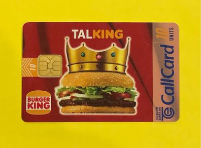 Callcard 1170 Burger King