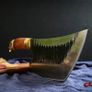 Knife for bone 9inch very heavy and Sharp 950grs Di'Casteel engrave your name Image 3