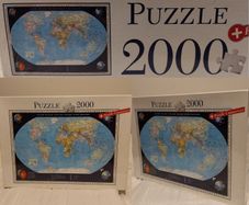 2000 Piece jigsaw puzzle, new